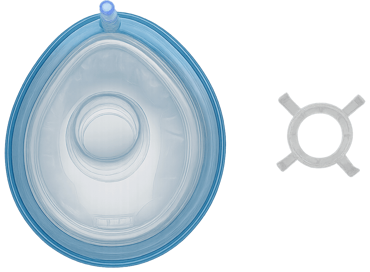 Анестезіологічна маска Aria mask ( Extra Large-7 ) KM-320